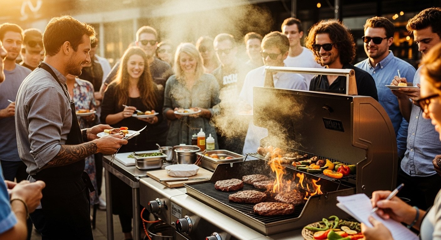 Weber Grillvorführung